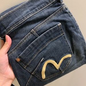 Evisu Women straight jeans